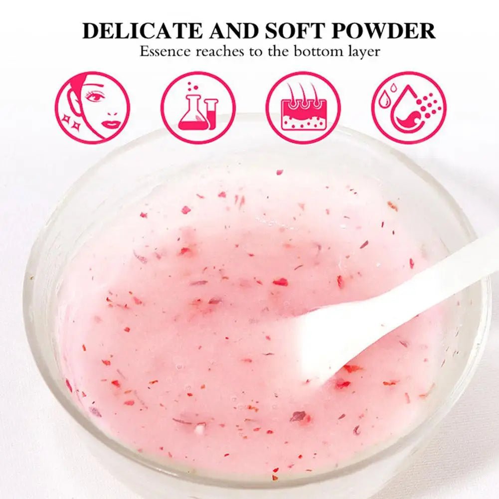 Jelly Mask for Facial Professional Rose Smooth Face Mask Skin Care, Hydrated Nourished Hydro Jelly Mask Powder,Gel Peel Off MasK - JromoCompany