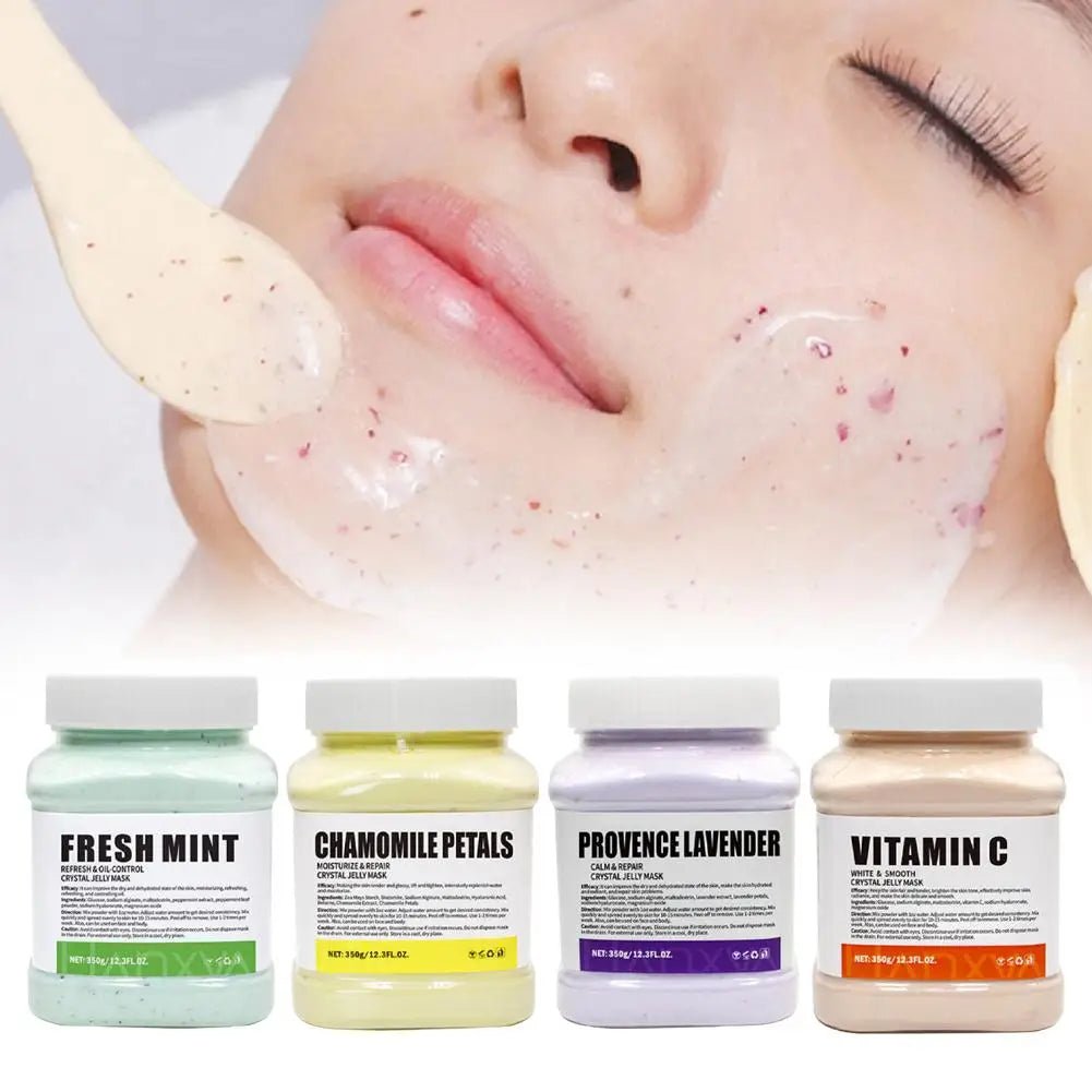 Jelly Mask for Facial Professional Rose Smooth Face Mask Skin Care, Hydrated Nourished Hydro Jelly Mask Powder,Gel Peel Off MasK - JromoCompany