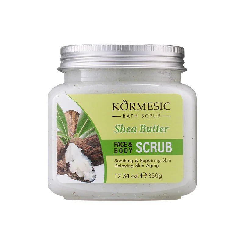 KORMESIC Turmeric Body Scrub Cream Facial Moisturizing Deep Cleansing Milk Rose Gentle Tender Face Exfoliation Skin Care Product - JromoCompany