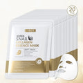 LAIKOU Korea Snail Collagen Essence Mask Hydrating Sheet Mask Anti-Wrinkle Face Mask Firming Skin Care 25g*20pcs - JromoCompany