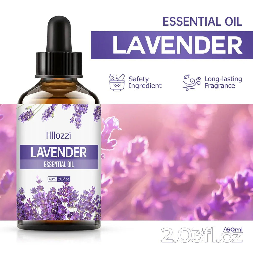 Lavender Essential Oil Facial And Body Skin Care Moisturizing And Hydrating Massage, Handmade DIY Candle And Soap Making - JromoCompany