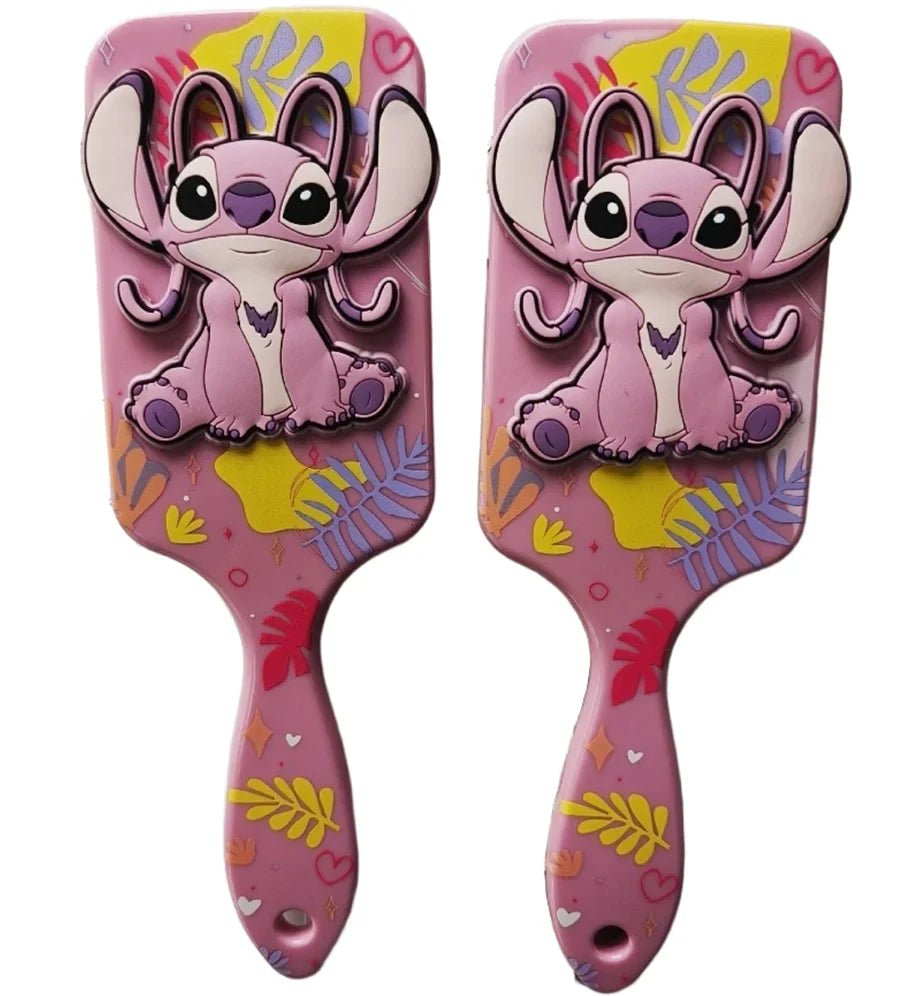 Lilo & Stitch Comb Disney Cartoon Series Anime Cute Stitch Peripheral Air Cushion Massage Comb Children Girl Student Comb Gifts - JromoCompany