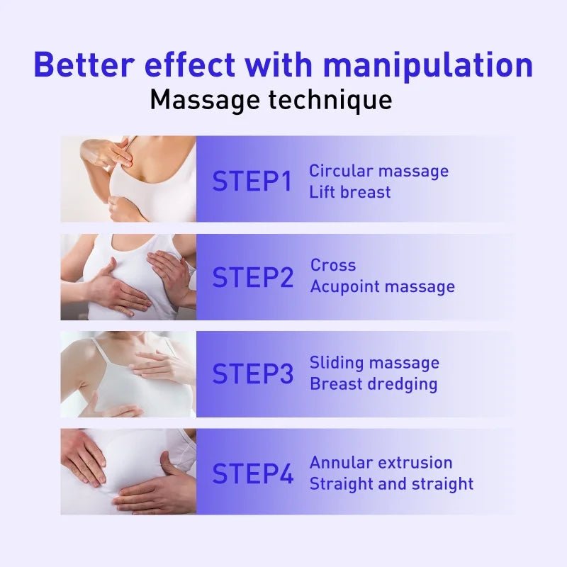 Natural Breast Enlargement Cream Boobs Enhancement Oil Bust Enlarging Bigger Chest Massage Lift Firming Up Size Bust Body Care - JromoCompany