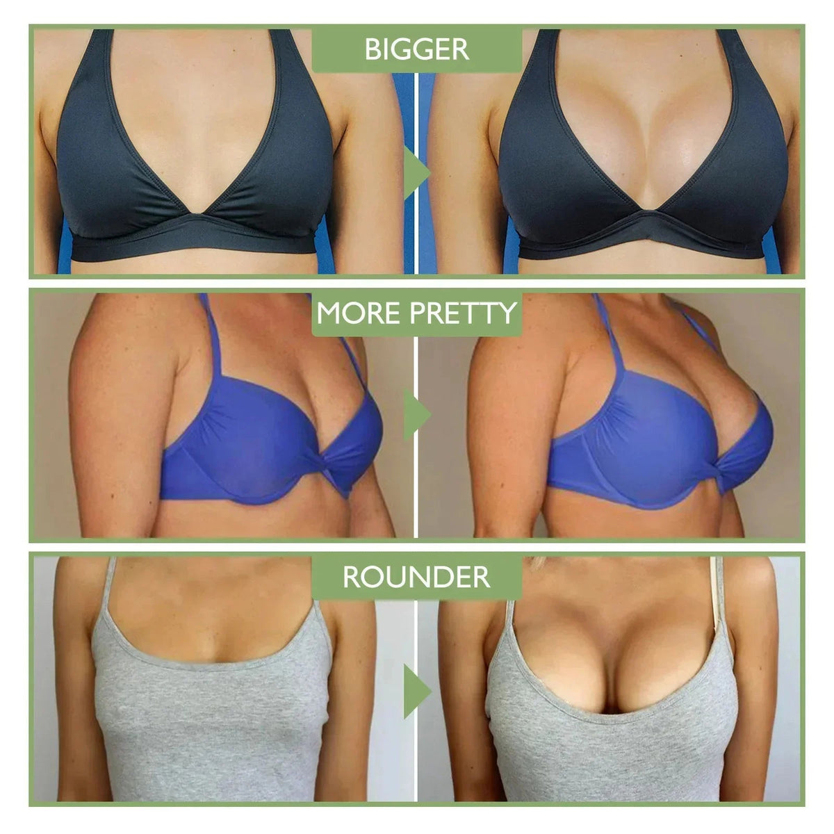 Natural Breast Enlargement Cream Chest Lift Firm Enhancer Care Oil Butt Breast Plump Growth Massage Boobs Bigger Sexy Body Care - JromoCompany