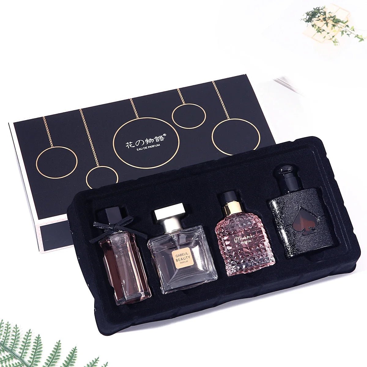 Original Women's Perfume 105ml Four-Piece Set with Fresh Long-Lasting Eau De Parfum Gift Box Plant Floral Scent - JromoCompany