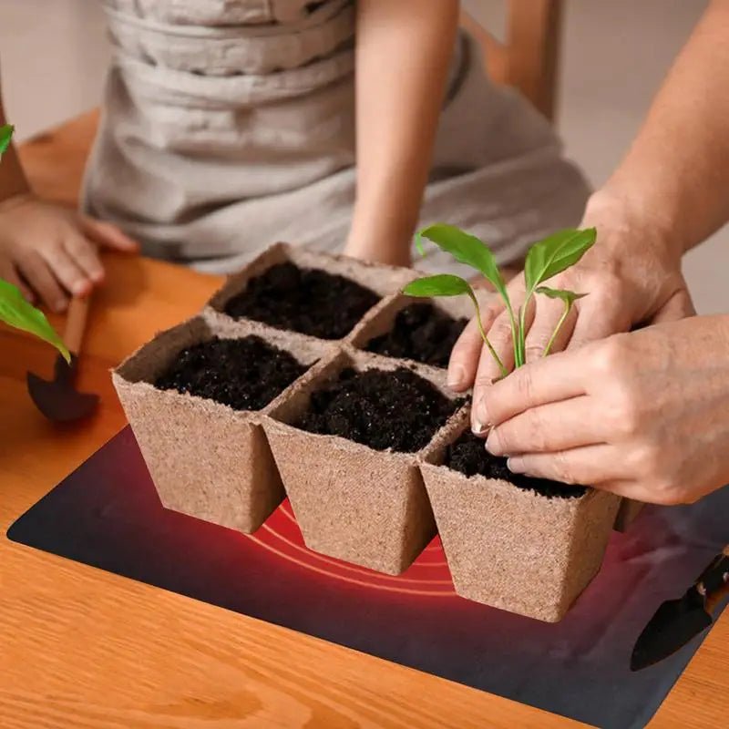 Plant Heat Mat PVC Leather Plant Warming Mat Indoor USB Warm Hydroponics Heating Pad For Indoor Plants Reptiles - JromoCompany