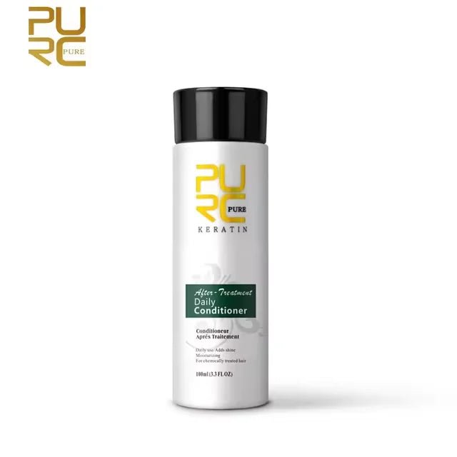 PURC Keratin Treatment Shampoo Conditioner Hair Straightening Products Smoothing Repairing Hair Mask Curly Hair Straighten Care - JromoCompany