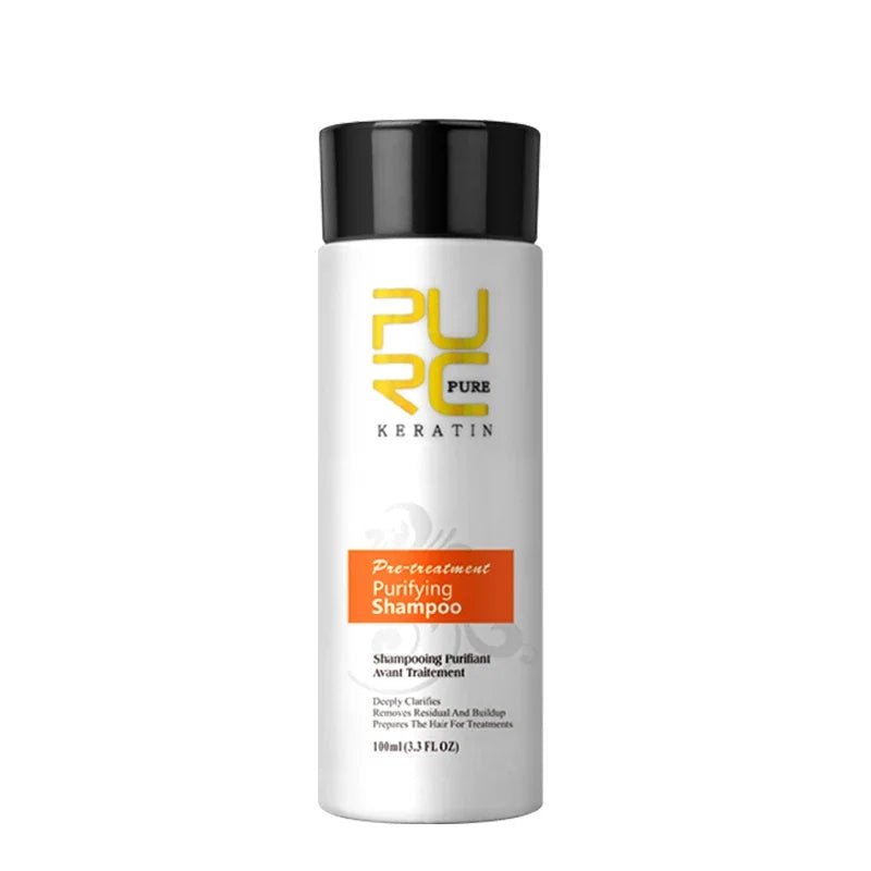 PURC Keratin Treatment Shampoo Conditioner Hair Straightening Products Smoothing Repairing Hair Mask Curly Hair Straighten Care - JromoCompany