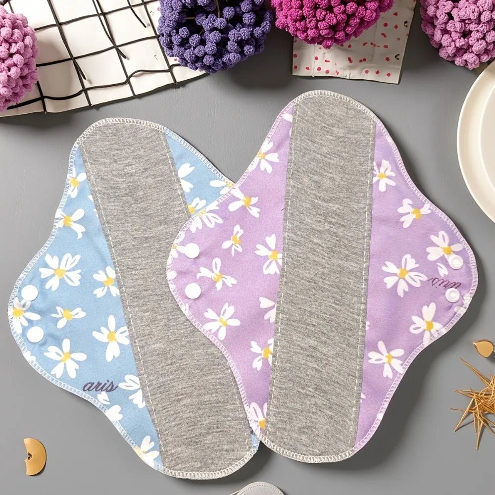 Reusable Adult Diaper Non-slip Soft Washable Panties Menstrual Cloth Sanitary Feminine Hygiene Pad Period Cotton Panty Liners - JromoCompany