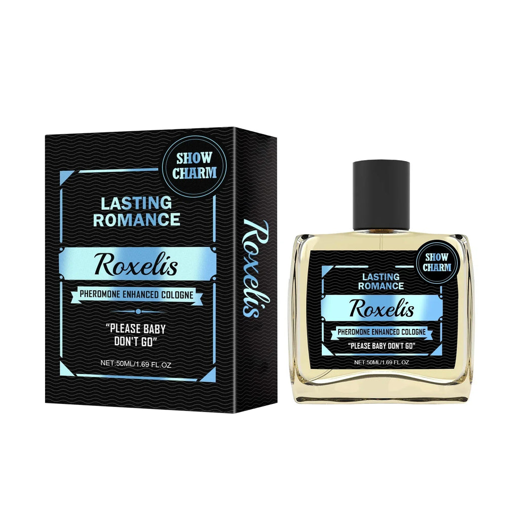 Roxelis 50ml Gentlemen Cologne Pheromone Perfume Increase Charm Confidence Dating Flirting Attract Lasting Glamour Men Perfume - JromoCompany