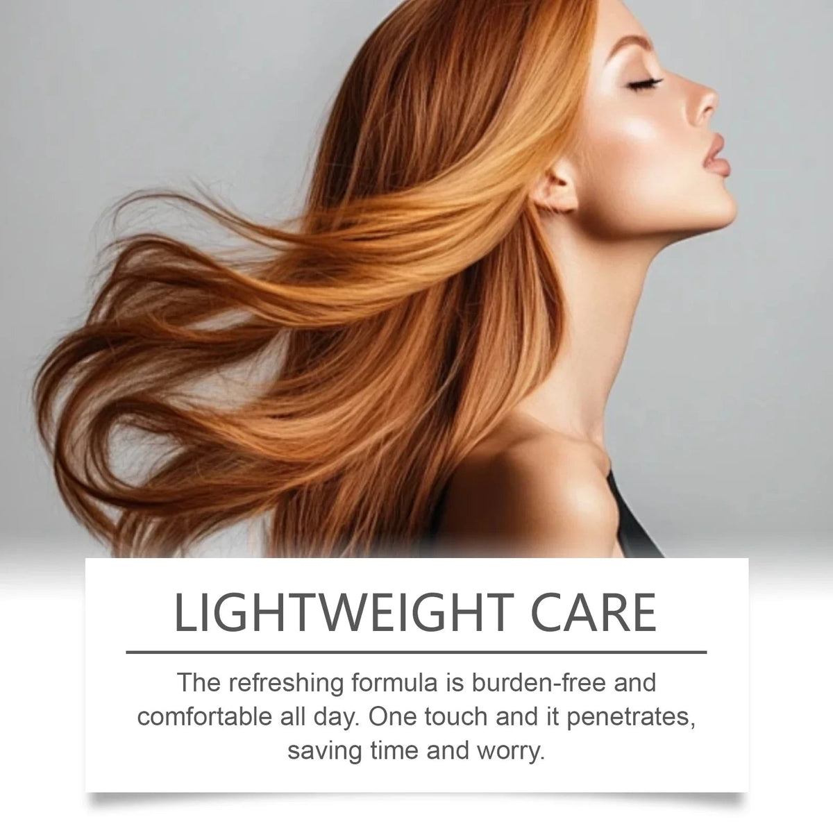 Smoothing Hair Serum - Gentle Hydrating Formula for Frizz-Free, Lightweight & Refreshing Scalp-Safe Daily Hair Care - JromoCompany
