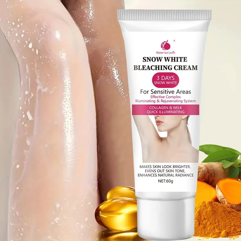 Snow White cream, private parts, underarms, knees, elbows, inner thighs, bikini line, armpits, dark areas of the body - JromoCompany