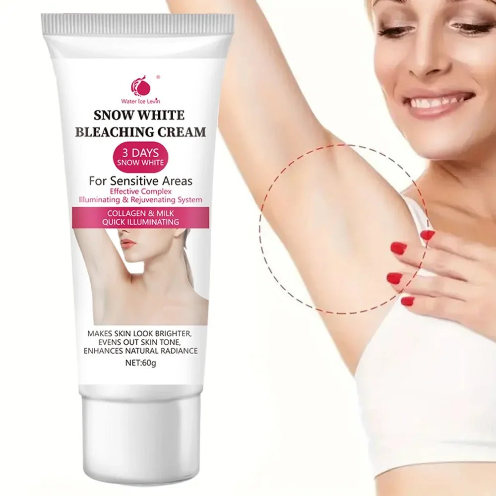 Snow White cream, private parts, underarms, knees, elbows, inner thighs, bikini line, armpits, dark areas of the body - JromoCompany