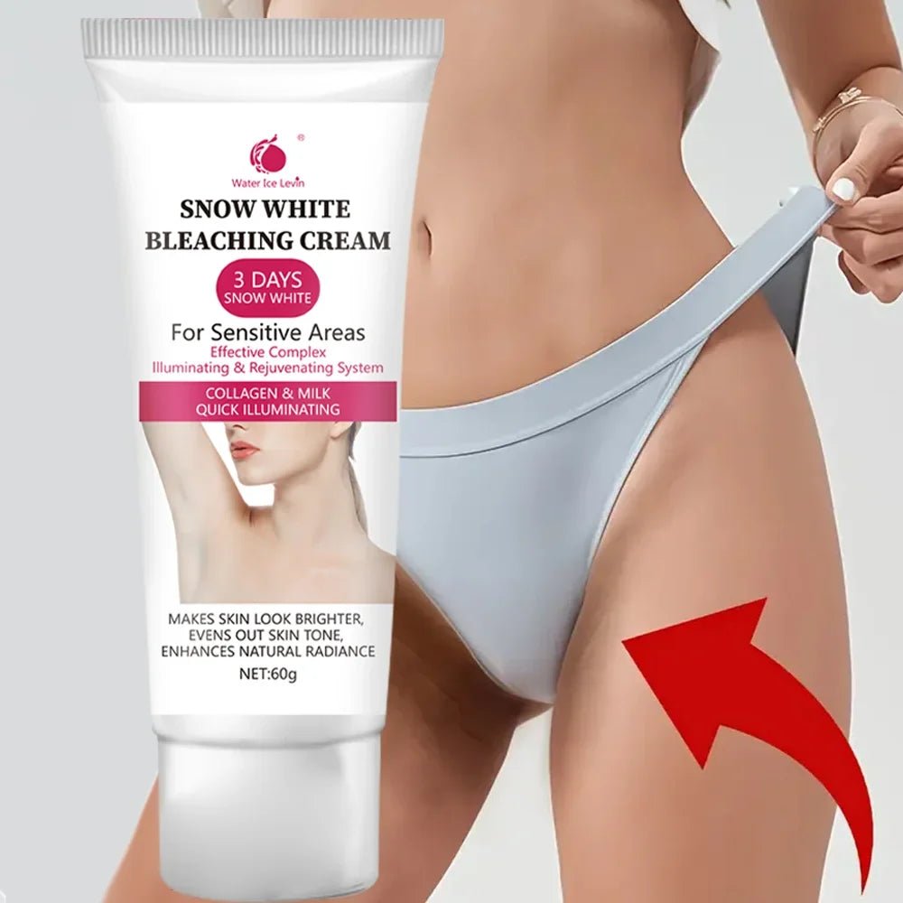 Snow White cream, private parts, underarms, knees, elbows, inner thighs, bikini line, armpits, dark areas of the body - JromoCompany