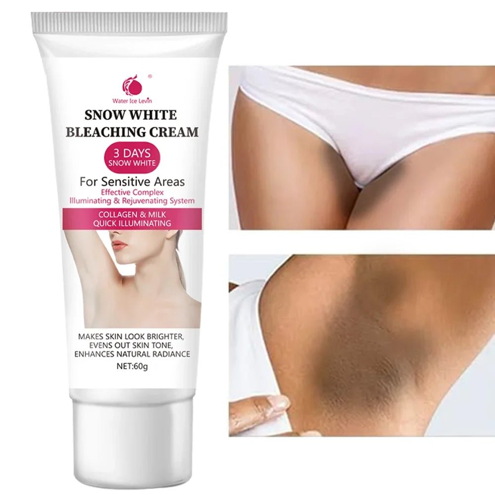Snow White cream, private parts, underarms, knees, elbows, inner thighs, bikini line, armpits, dark areas of the body - JromoCompany