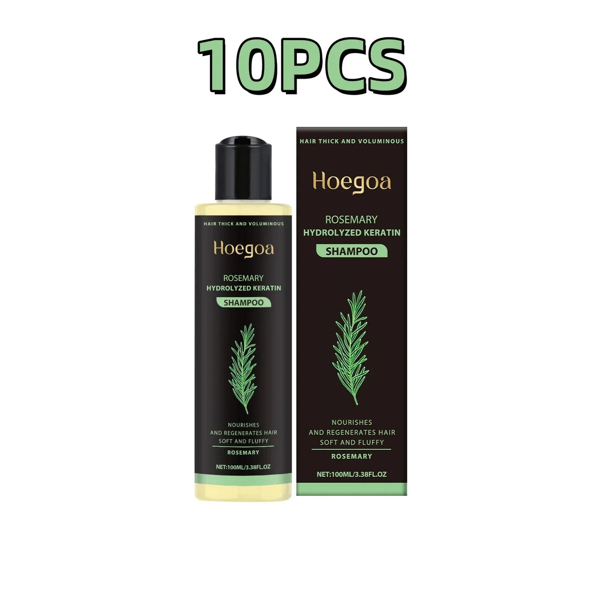 Thickening Shampoo Control Oil Boost Volume Strengthen Strands Reduce Breakage Nourishing Repairing Rosemary Hair Care Shampoo - JromoCompany