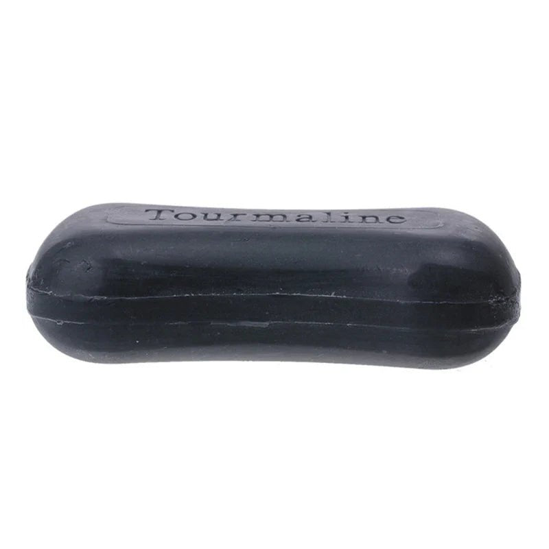 Tourmaline Soap Bar Natural Bamboo Charcoal Skin Care Anti-acne Remove Black Head and Acne - JromoCompany