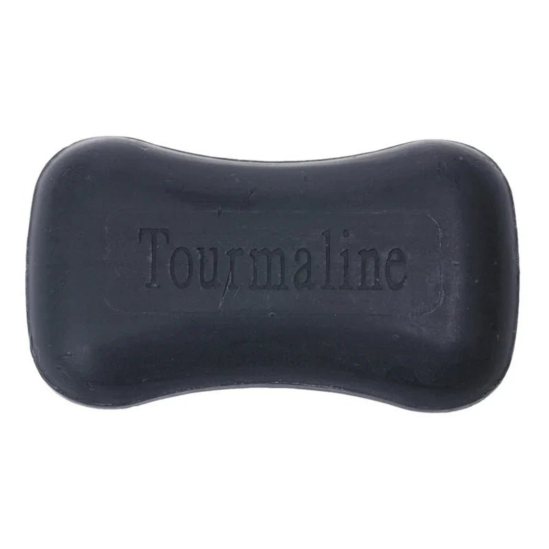Tourmaline Soap Bar Natural Bamboo Charcoal Skin Care Anti-acne Remove Black Head and Acne - JromoCompany