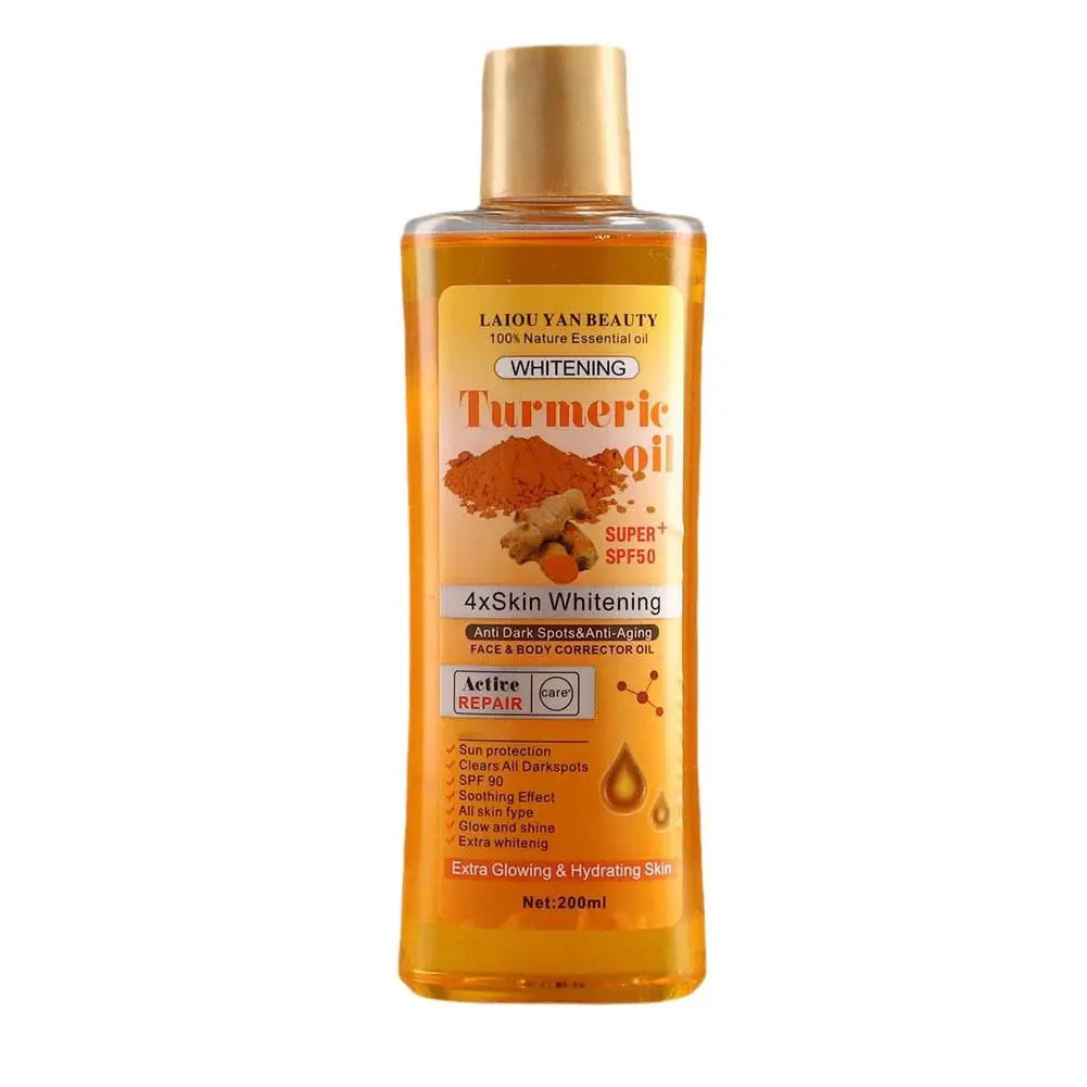 Turmeric Essential Oil Facial Body Massage oil Moisturizing Diffuser Aromatherapy Brightening Smoothing Body Face Skin Care 200m - JromoCompany