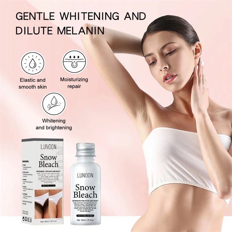Whitening Cream Private Parts Underarm Bleaching Serum Whiten Butt Knee Brighten Inner Thigh Intimate Parts Dark Remove Melanin - JromoCompany