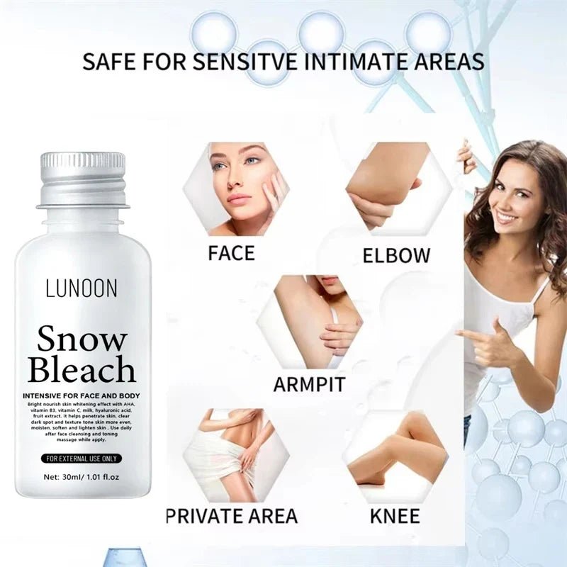 Whitening Cream Private Parts Underarm Bleaching Serum Whiten Butt Knee Brighten Inner Thigh Intimate Parts Dark Remove Melanin - JromoCompany