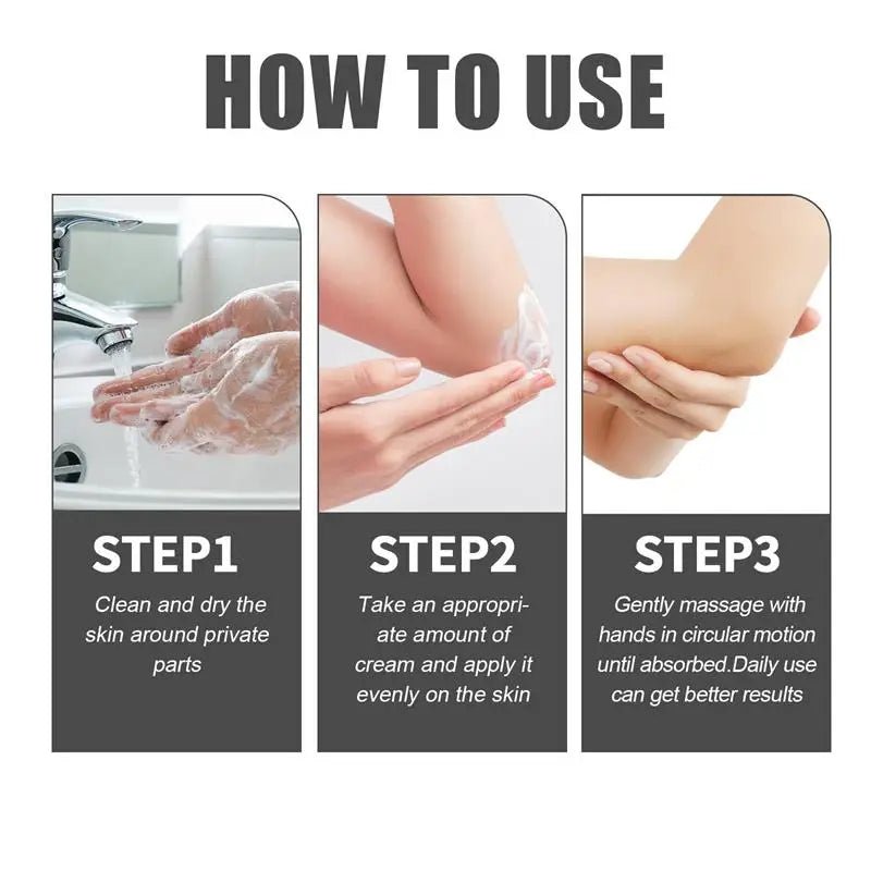 Whitening Cream Private Parts Underarm Bleaching Serum Whiten Butt Knee Brighten Inner Thigh Intimate Parts Dark Remove Melanin - JromoCompany