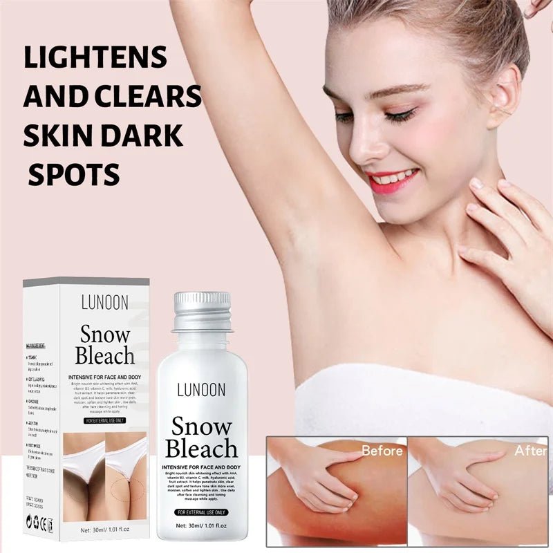 Whitening Cream Private Parts Underarm Bleaching Serum Whiten Butt Knee Brighten Inner Thigh Intimate Parts Dark Remove Melanin - JromoCompany