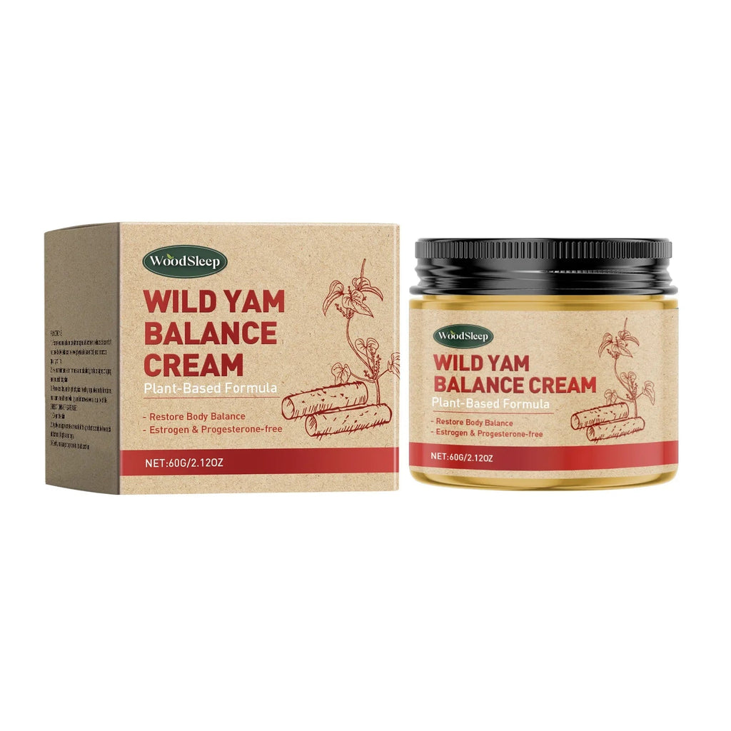 Wild Yam Cream Progesteron Hormone Regulation Balancing Tightening Smoothing Moisturizing Wrinkles Removing Women's Health Balm - JromoCompany