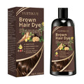 YUITIKUE Brown Hair Dye Shampoo | 4-in-1 Color, Moisturize, Nourish, Natural Ginger Formula 100ml - JromoCompany